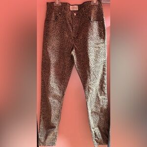 Cheetah print Cotelac Jeans